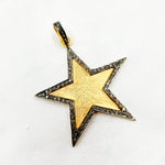 Load image into Gallery viewer, DP363. Diamond Sterling Silver Star Pendant