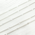 Load image into Gallery viewer, 70S3SS. 925 Sterling Silver Satellite Curb & Diamond Cut Marina Link Chain