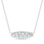 Load image into Gallery viewer, NT405737. 14K Solid Gold Diamond Bar Necklace