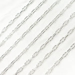 Load image into Gallery viewer, Shop Now Sterling Silver Oval & Mariner Link Chain