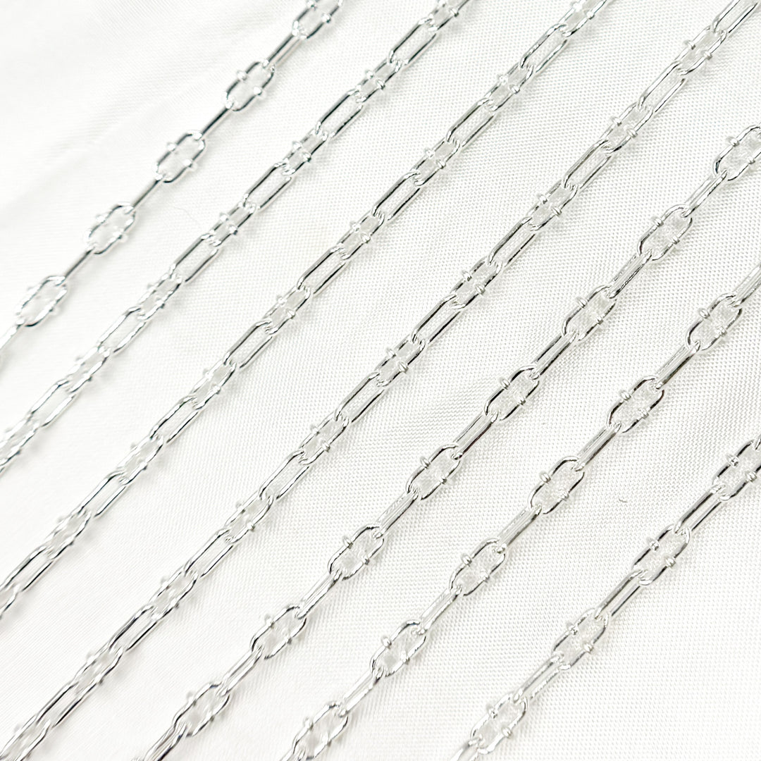 Shop Now Sterling Silver Oval & Mariner Link Chain