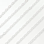 Load image into Gallery viewer, Silver Flat Cable Link Chain