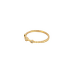 Load image into Gallery viewer, 14K Solid Gold Diamond Ring.