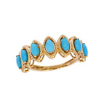 Load image into Gallery viewer, RAZ02180TQ. 14K Solid Gold Turquoise Gemstone Ring