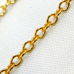 Load image into Gallery viewer, 2214GF. Gold-Filled Smooth Cable Chain
