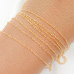 Load image into Gallery viewer, 07RGF. 14K Gold Filled Rope Link Chain