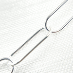 Load image into Gallery viewer, 925 Sterling Silver Paperclip Chain