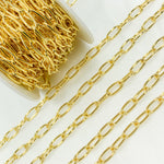 Load image into Gallery viewer, V14GP. Gold Plated 925 Sterling Silver Oval Link Chain