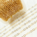 Load image into Gallery viewer, 678FGF. 14K Gold Filled Flat Oval Link Chain