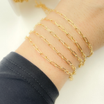 Load image into Gallery viewer, 2505GF. 14k Gold Filled Paperclip Chain