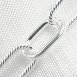 Load image into Gallery viewer, Sterling Silver Paperclip Chain