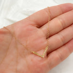 Load image into Gallery viewer, NFC71424. 14K Solid Gold Diamond Necklace