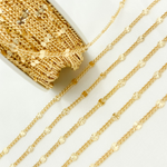 Load image into Gallery viewer, V211GF. 14k Gold Filled Curb & Diamond Cut Marina Link