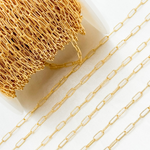 Load image into Gallery viewer, 2505LGF. 14k Gold Filled Hammered Paperclip Chain