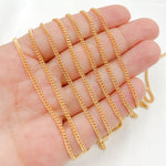 Load image into Gallery viewer, 66GF. 14K Gold Filled Tiny Curb Chain Bulk
