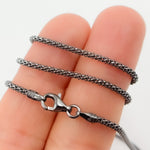 Load image into Gallery viewer, Sterling Silver Popcorn Necklace