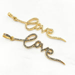 Load image into Gallery viewer, DP603. Diamond Sterling Silver Love Pendant