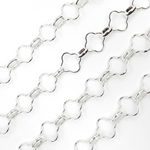 Load image into Gallery viewer, Sterling Silver Clover Link Chains