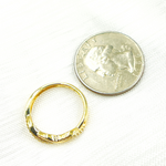Load image into Gallery viewer, 14K Solid Gold Diamond Braid Ring.