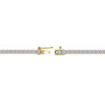 Load image into Gallery viewer, NFR71363. 14K Solid Gold Diamond Tennis Necklace