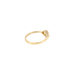 Load image into Gallery viewer, 14K Solid Gold Diamond and Turquoise Eye Ring