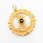 Load image into Gallery viewer, KG282. 14K Gold Hands Pendant