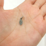 Load image into Gallery viewer, DC925. Diamond Sterling Silver Marquise Shape Charm