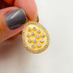 Load image into Gallery viewer, Sterling Silver Drop Pendant with Gemstone