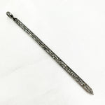 Load image into Gallery viewer, DC684. Diamond Silver Spike Pendant