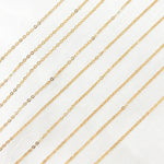 Load image into Gallery viewer, 1025FGF. 14K Gold-Filled Flat Cable Chain