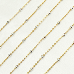 Load image into Gallery viewer, 1186GF. 14k Gold Filled with 925 Sterling Silver Beads Satellite Chain