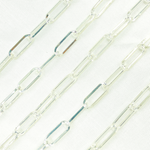 Load image into Gallery viewer, Sterling Silver Paperclip Chain