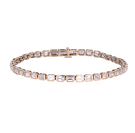 Load image into Gallery viewer, BTS65346. 14k Solid Gold Diamond Bracelet