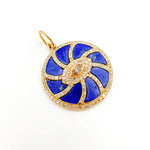 Load image into Gallery viewer, BUy Now Gold Round Evil Eye Pendants