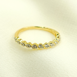 Load image into Gallery viewer, 14K Solid Gold Diamond Ring.