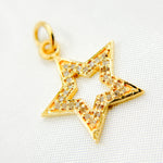 Load image into Gallery viewer, DC879. Diamond Sterling Silver Star Pendant