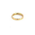 Load image into Gallery viewer, 14K Solid Gold Emerald Stars Band Ring.