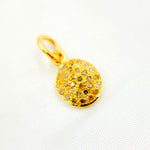 Load image into Gallery viewer, DC253. Diamond Sterling Silver Oval Charm