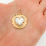 Load image into Gallery viewer, Buy Now  14K Gold Heart Pendant