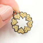 Load image into Gallery viewer, Sterling Silver Round Hearts Pendant