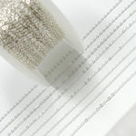 Load image into Gallery viewer, Shop Sterling Silver Flat Cable Chain