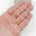 Load image into Gallery viewer, Buy Now Silver Heart & Oval Link Chain
