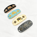 Load image into Gallery viewer, Diamond Sterling Silver Oval Enamel Connector