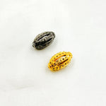 Load image into Gallery viewer, DC1007. Diamond & Sterling Silver Oval Bead