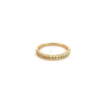 Load image into Gallery viewer, 14k Solid Yellow Gold Diamond Ring.