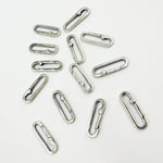 Load image into Gallery viewer, Sterling Silver Oval Clasp