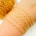 Load image into Gallery viewer, 2207GF. 14k Gold Filled Smooth Oval Link Chain