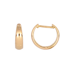 Load image into Gallery viewer, Buy 14K Solid Gold Huggies