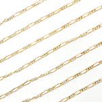 Load image into Gallery viewer, XM/2531CTT. 14k Gold Filled and Sterling Silver 1 Long and 3 Short Link Chain