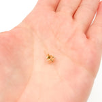 Load image into Gallery viewer, Gold Star Diamond Stud Earrings